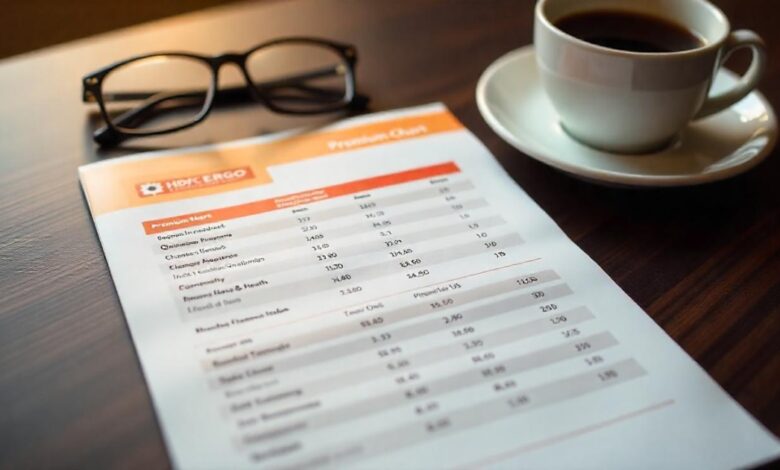 HDFC ERGO Health Insurance Premium Chart